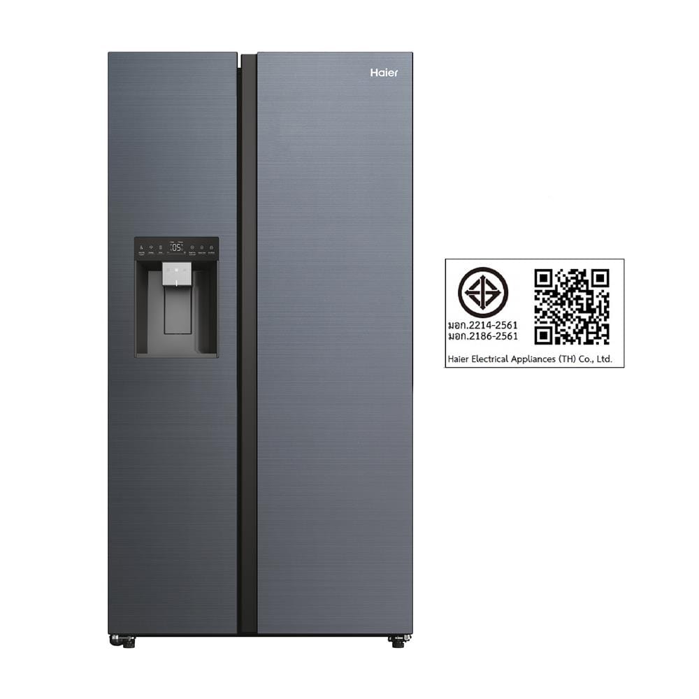 ตู้เย็น SIDE BY SIDE HAIER HRF-SBS636IWSLBU1 21.8 คิว สีดำ อินเวอร์เตอร์
