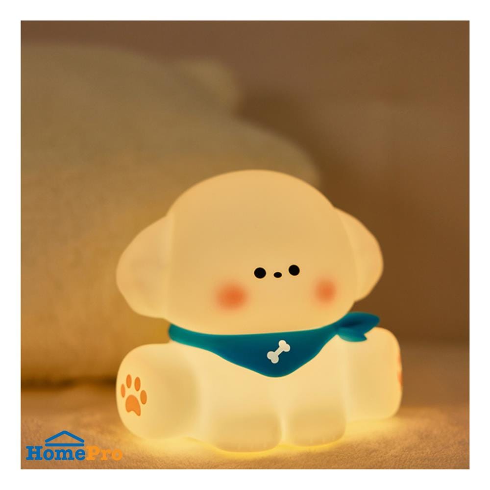 ไฟตั้งโต๊ะ LED MOFII CUTE PUPPY 0.5 วัตต์ สีฟ้า/ขาว