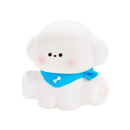 ไฟตั้งโต๊ะ LED MOFII CUTE PUPPY 0.5 วัตต์ สีฟ้า/ขาว_0