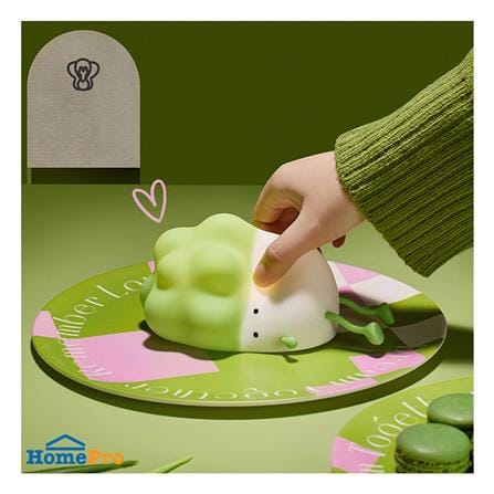 ไฟตั้งโต๊ะ LED MOFII CABBAGE 0.5 วัตต์ สีขาว/เขียว_2