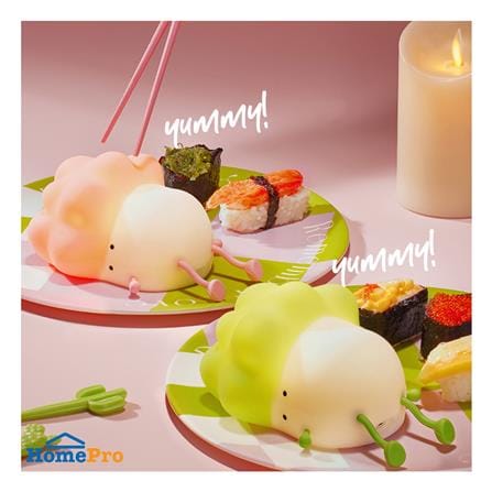 ไฟตั้งโต๊ะ LED MOFII CABBAGE 0.5 วัตต์ สีขาว/เขียว_4