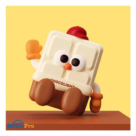 ไฟตั้งโต๊ะ LED MOFII CHOCOLATE 0.5 วัตต์ สีขาว/น้ำตาล_3