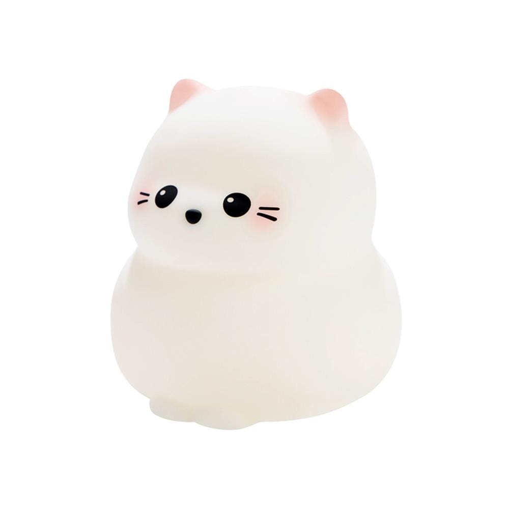 โคมไฟซิลิโคน แมวน้อยคุ้มภัย MOFII GUARDIAN KITTY 0.5 วัตต์ ปรับแสง ตั้งเวลาได้ สีขาว