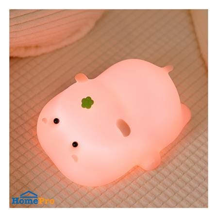 ไฟตั้งโต๊ะ LED MOFII BABY HIPPO 0.5 วัตต์ สีชมพู_4