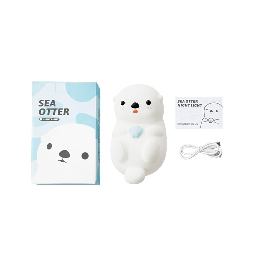 ไฟตั้งโต๊ะ LED MOFII SEA OTTER 0.5 วัตต์ สีขาว