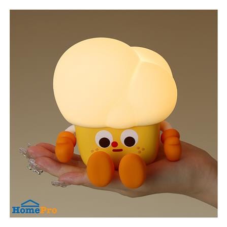ไฟตั้งโต๊ะ LED MOFII POPCORN 0.5 วัตต์ สีขาว/เหลือง_2