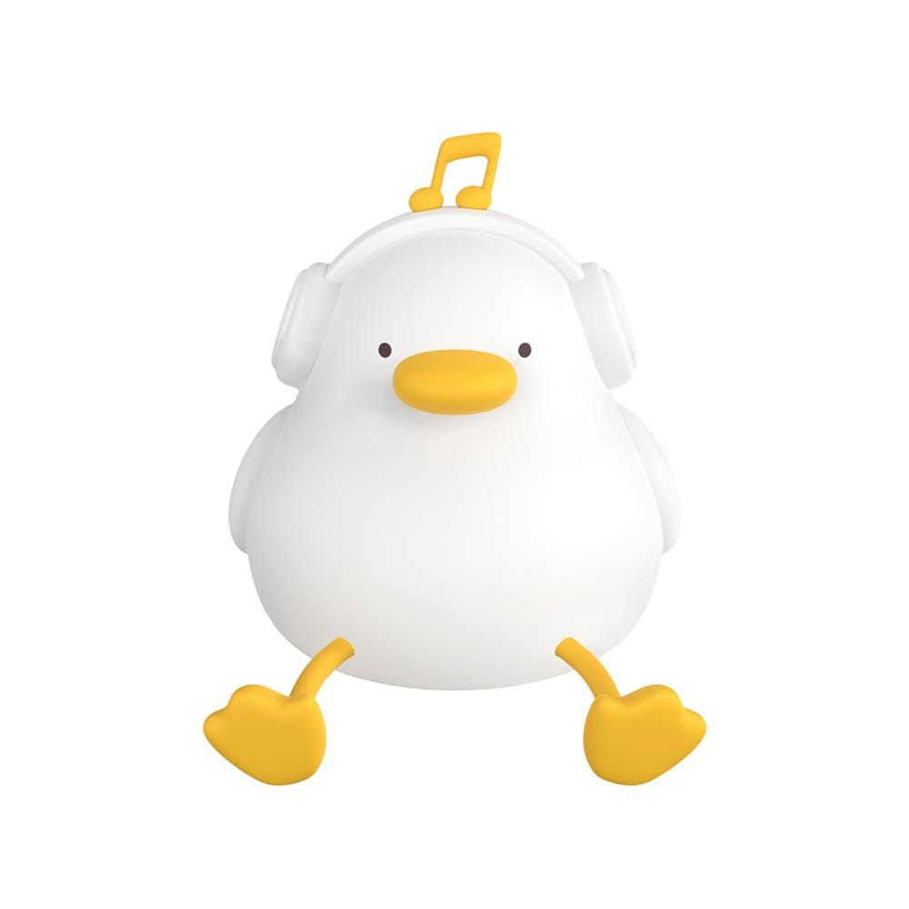 โคมไฟซิลิโคน เป็ดน้อยฟังเพลง MOFII MUSIC DUCK 0.5 วัตต์ ปรับแสง ตั้งเวลาได้ สีขาว