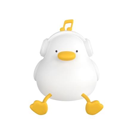 โคมไฟซิลิโคน เป็ดน้อยฟังเพลง MOFII MUSIC DUCK 0.5 วัตต์ ปรับแสง ตั้งเวลาได้ สีขาว_0
