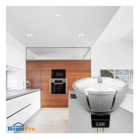 หลอด LED L&E MR16/PAR DIM 12V 36D 7.5 วัตต์ WARM WHITE GU5.3_5