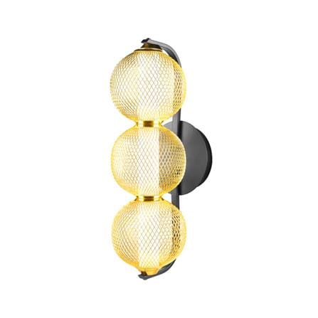 ไฟกิ่งภายใน LED LUMAX 01-A0257 WARM WHITE สีดำ/ทอง 1 หัว_0