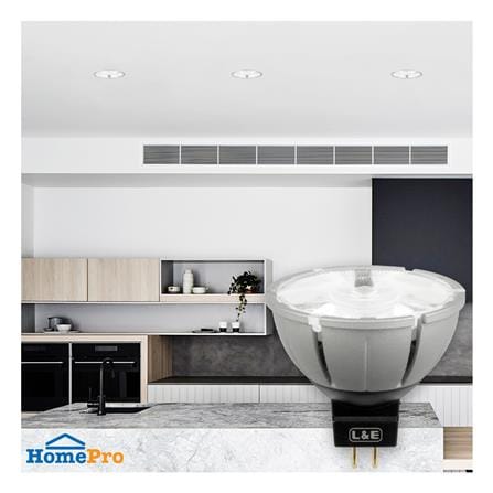 หลอด LED L&E MR16/PAR DIM 12V 24D 7.5 วัตต์ WARM WHITE GU5.3_5