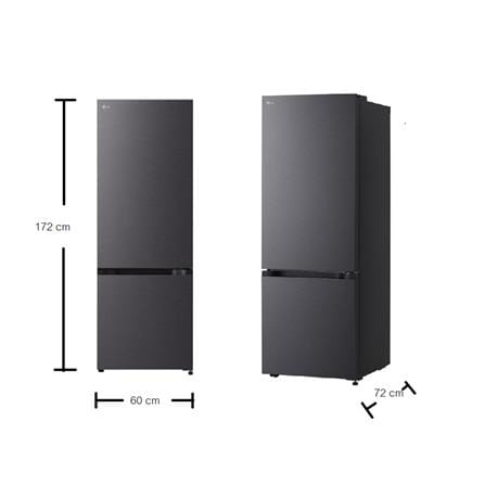 ตู้เย็น 2 ประตู LG GN-B389FQDM.AEPPLMT ฟรีซล่าง 11.8 คิว สีดำ_7