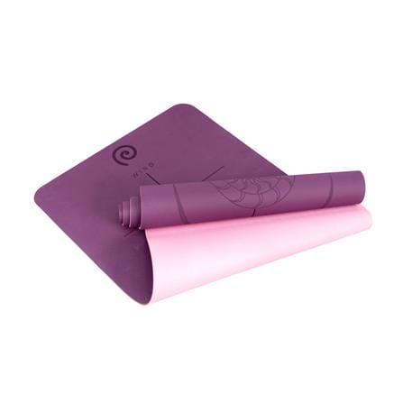 เสื่อโยคะ IRONTEC 5 ELEMENTS สีม่วง