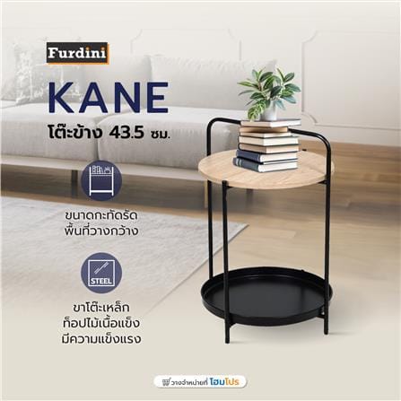 โต๊ะข้าง FURDINI KANE ST21167C-M 43.5 ซม. สีบีช_6
