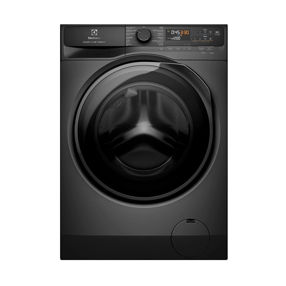 เครื่องซักอบผ้าฝาหน้าพร้อมขาตั้ง ELECTROLUX EWW1023P5SC 10/7 กก. 1200RPM อินเวอร์เตอร์ สีเทาเข้ม