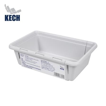 กล่องเก็บของปรับขนาดได้ KECH BEFIT SIZE L สีเทา_1