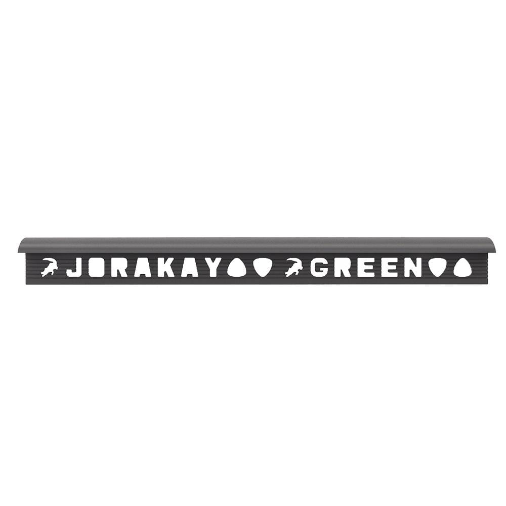 คิ้ว GPVC จระเข้ กรีน 10 มม. 2 ม. สีโมเดิร์น เกรย์