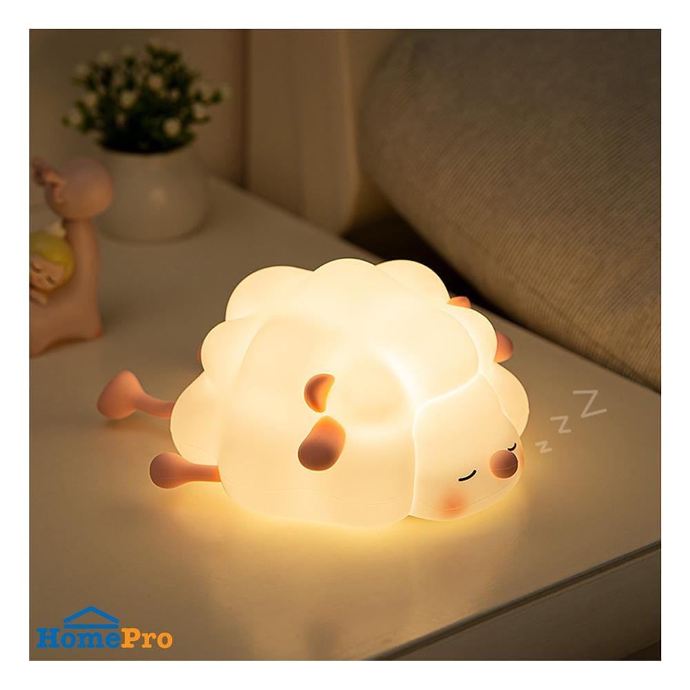 ไฟตั้งโต๊ะ LED MOFII SLEEPING SHEEP 0.5 วัตต์ สีขาว/ชมพู