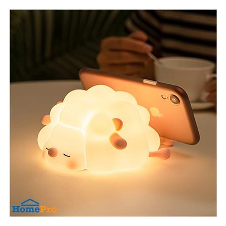 ไฟตั้งโต๊ะ LED MOFII SLEEPING SHEEP 0.5 วัตต์ สีขาว/ชมพู_3
