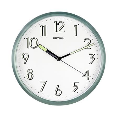 นาฬิกาแขวน RHYTHM CMG727NR05 9.4 นิ้ว สีเขียว_0