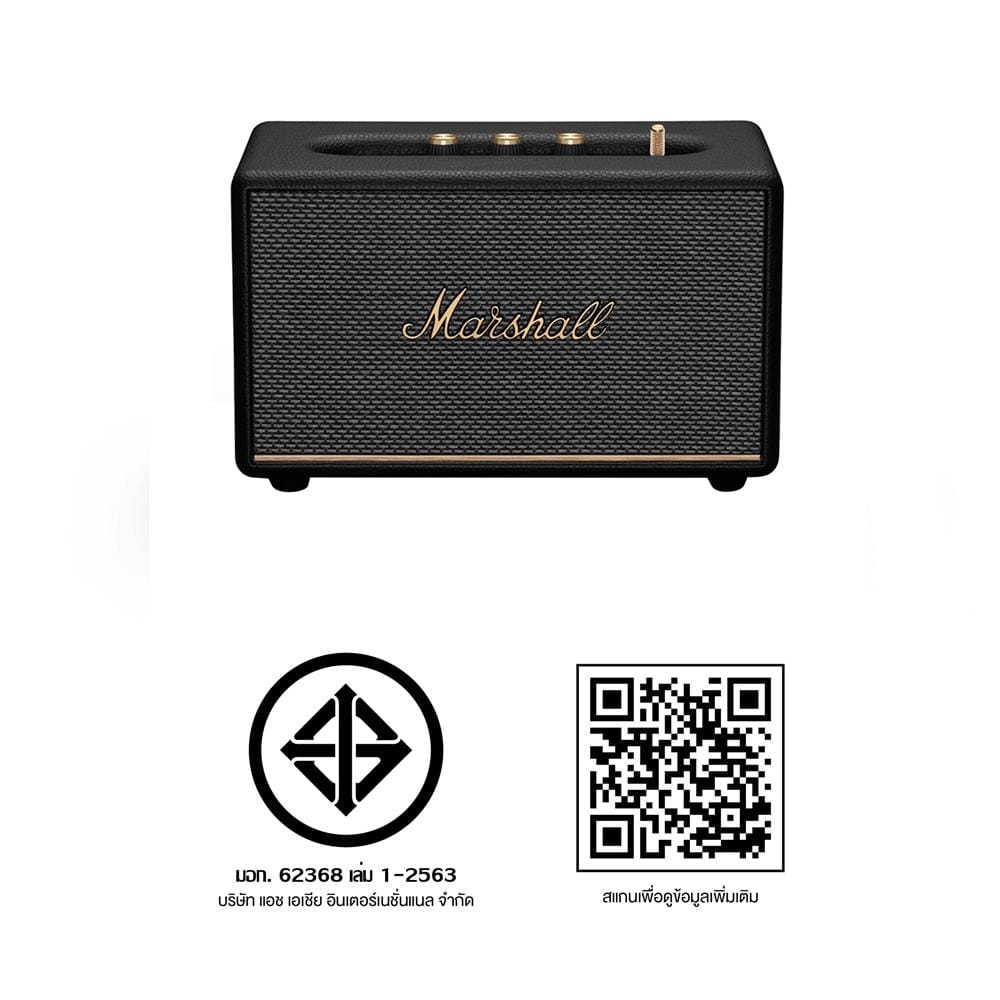 ลำโพงบลูทูธ MARSHALL ACTON III สีดำ