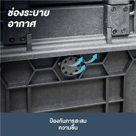 กล่องเครื่องมือ TIERED STACK ROWEL TBS150 สีดำ-น้ำเงิน_6