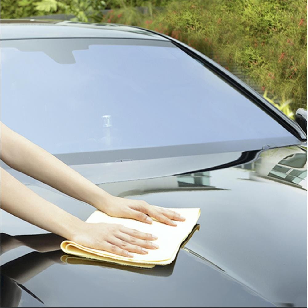 ผ้าชามัวร์ SUMO AUTO 3D 43X64X0.2 ซม. สีเหลือง