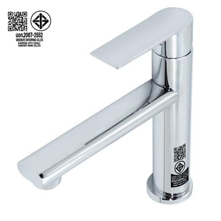 ก๊อกอ่างล้างหน้าเดี่ยว DONMARK GL-1441 สีเงิน_6