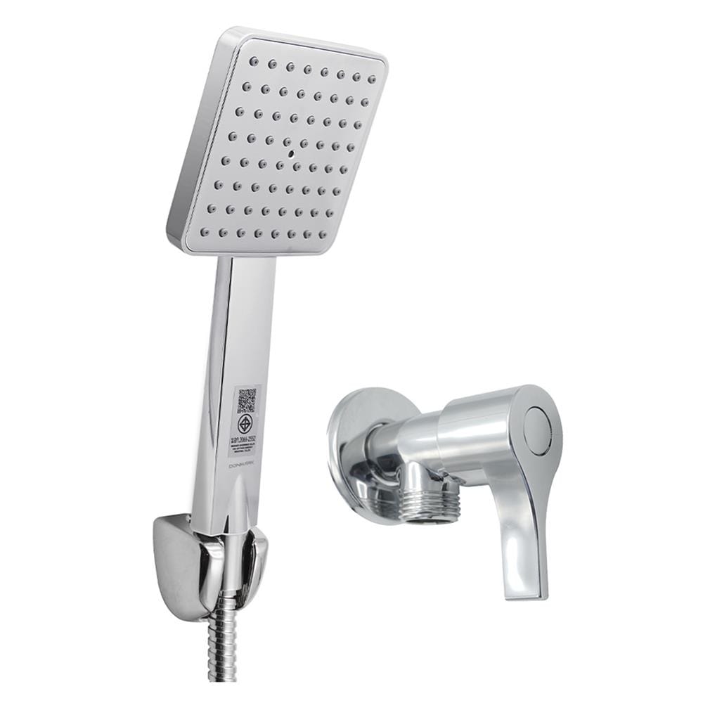 ชุดฝักบัวสายอ่อน 1 ระดับ DONMARK GL-3717 สีโครม