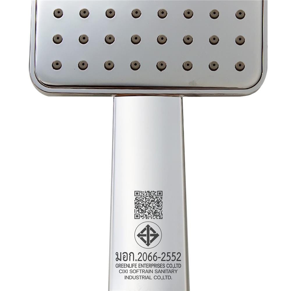 ชุดฝักบัวสายอ่อน 1 ระดับ DONMARK GL-3717 สีโครม