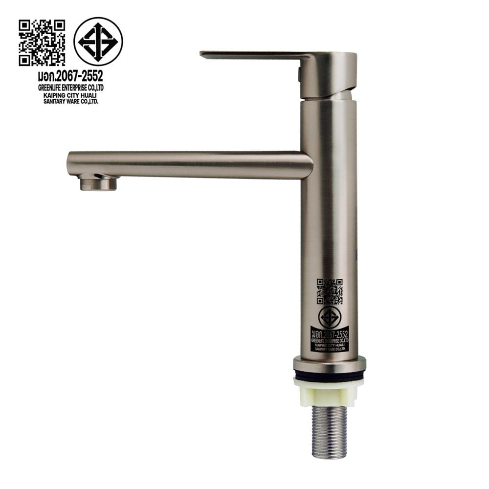 ก๊อกอ่างล้างหน้าเดี่ยว DONMARK GL-1442 สีสเตนเลส