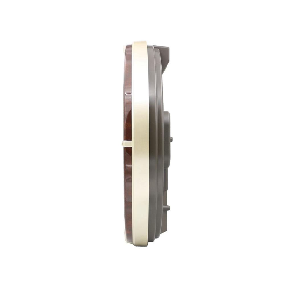 นาฬิกาแขวน SEIKO CLOCKS QXM289B 18.3X15.1 นิ้ว สีน้ำตาล