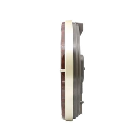 นาฬิกาแขวน SEIKO CLOCKS QXM289B 18.3X15.1 นิ้ว สีน้ำตาล_1
