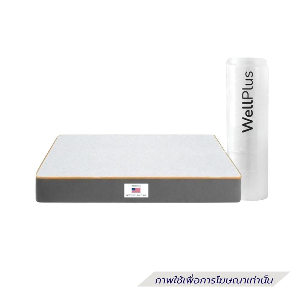 ที่นอนยางพารา 3.5 ฟุต สุญญากาศ WELLPLUS รุ่น ETHAN