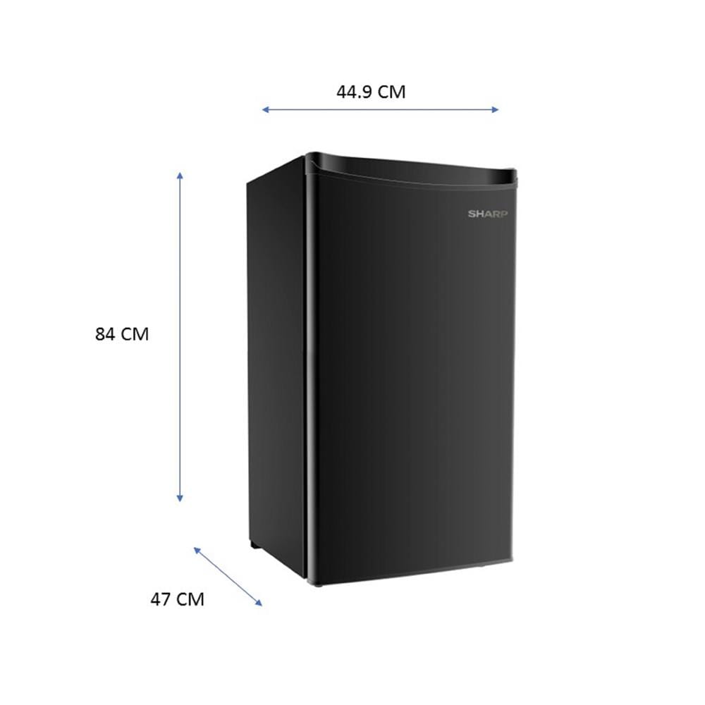 ตู้เย็น 1 ประตู SHARP SJ-MB90-B 3.2 คิว สีดำ