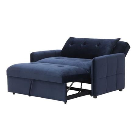 โซฟาเบด 2 ที่นั่ง SB FURNITURE UNNA 19236197 สีน้ำเงิน_4