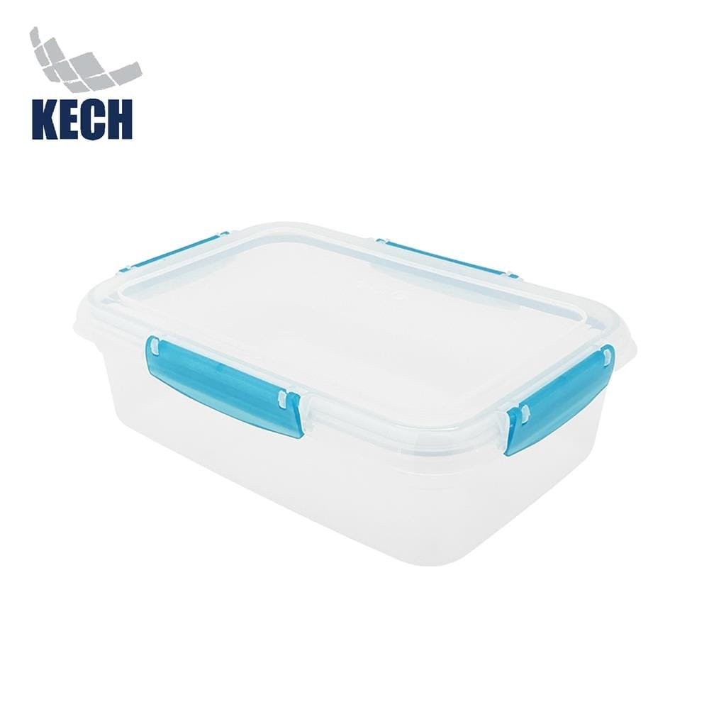 กล่องอาหารผืนผ้า KECH NOBLE 2.2 ลิตร สีเทอร์ควอยซ์