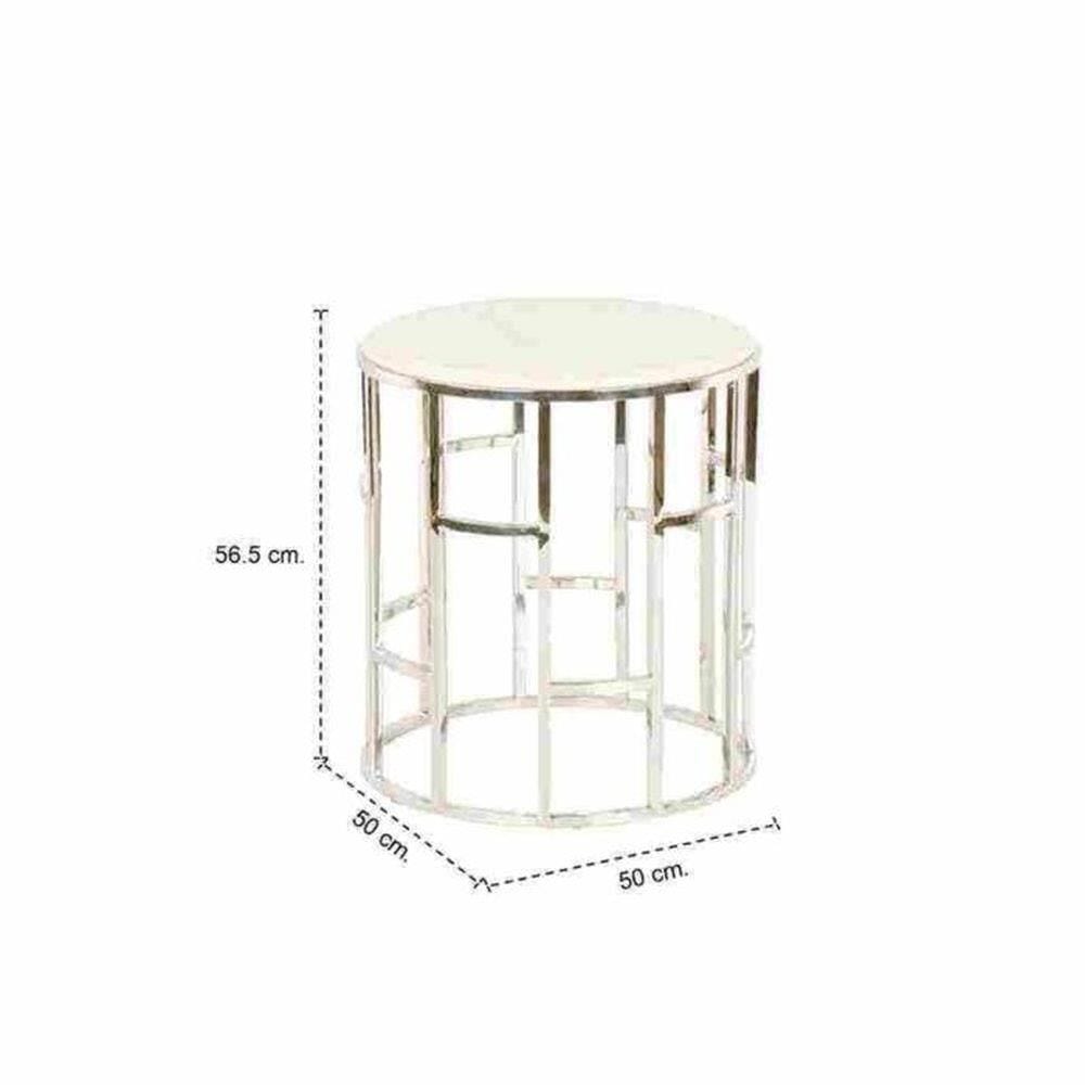 โต๊ะข้างเตียง SB FURNITURE LAJA 19146940 50 ซม. สีขาว