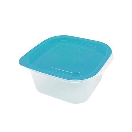 กล่องอาหารจัตุรัส KECH NICK 0.27 ลิตร สีเทอร์ควอยซ์ (แพ็ก 4 ชิ้น)_2