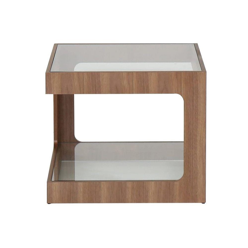 โต๊ะข้างเตียง SB FURNITURE ARTISTRY 50 ซม. สีไม้เข้ม