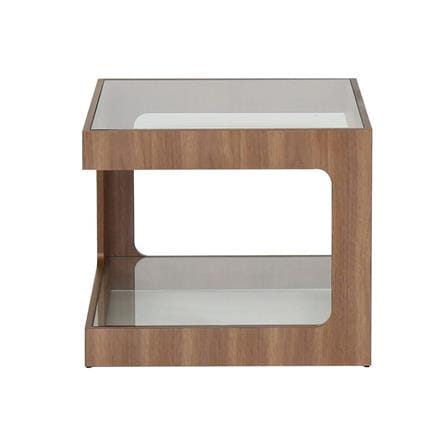 โต๊ะข้างเตียง SB FURNITURE ARTISTRY 50 ซม. สีไม้เข้ม_2