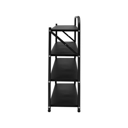 ชั้นวางรองเท้า 4 ชั้น STACKO BRISK 70X23X70.5CM  สีดำ_3