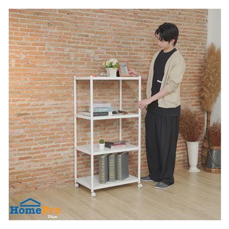 ชั้นวางของ 4 ชั้น STACKO BRISK 60X40X120 ซม. สีขาว_5
