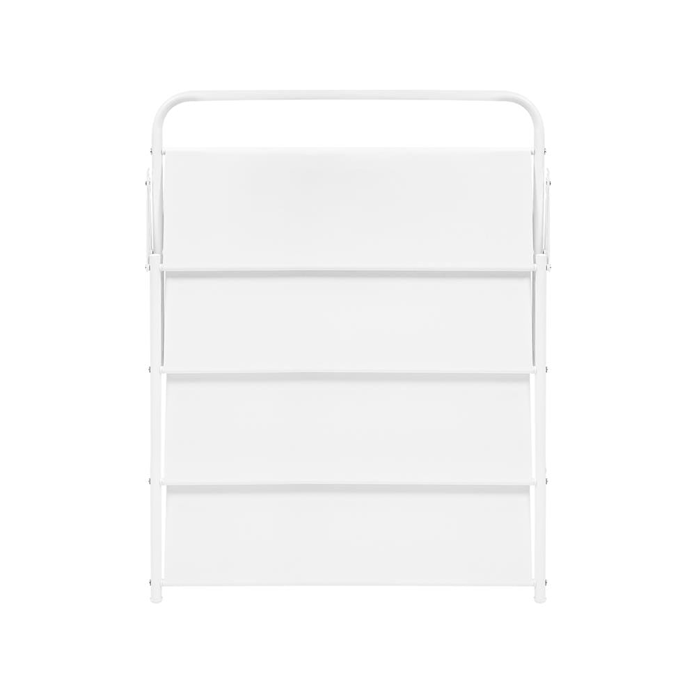 ชั้นวางรองเท้า 4 ชั้น STACKO BRISK 70X23X70.5CM สีขาว