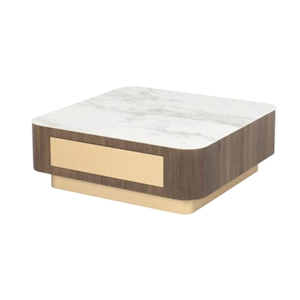 โต๊ะกลาง SB FURNITURE LORETTA 19184677 90 ซม. สีขาว