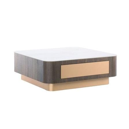 โต๊ะกลาง SB FURNITURE LORETTA 19184677 90 ซม. สีขาว_2
