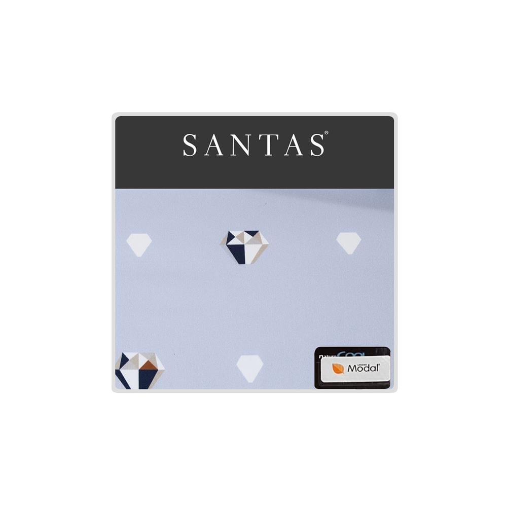 ชุดผ้าปูที่นอน 6 ฟุต (ชุด 5 ชิ้น) SANTAS MODAL สี GEMS GR