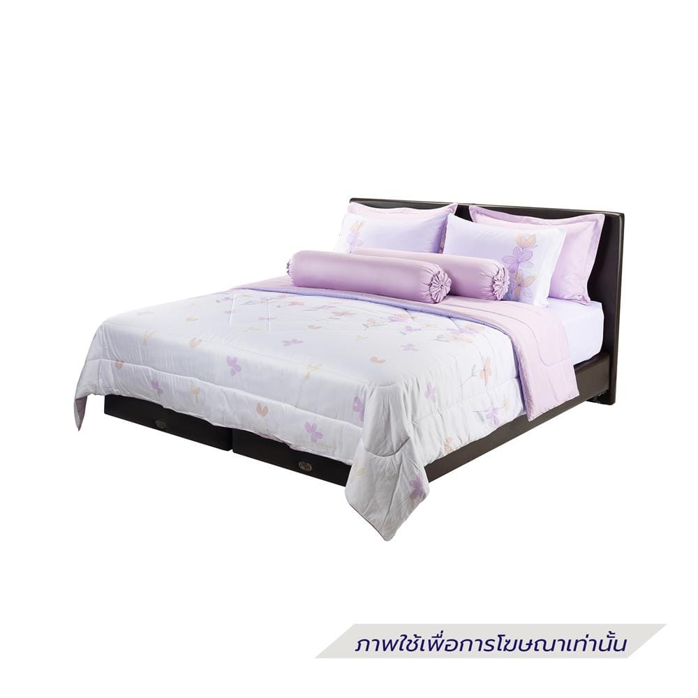 ชุดผ้าปูที่นอน 3.5 ฟุต (ชุด 4 ชิ้น) SANTAS COTTON USA สี MERAKI VI