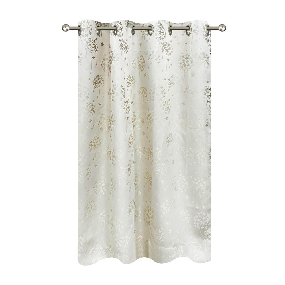 ผ้าม่าน EYELET HOME LIVING STYLE FLY UV 135X160 ซม. สีครีม