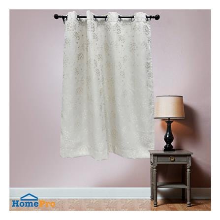 ผ้าม่าน EYELET HOME LIVING STYLE FLY UV 135X160 ซม. สีครีม_4